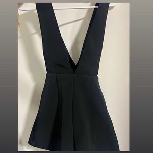 Black romper from maje
